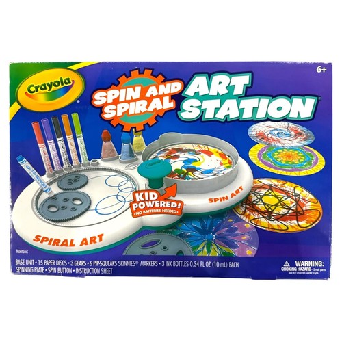 Crayola spin spiral - spiral, art