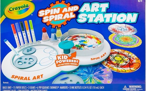 Crayola spin spiral art - crayola, &