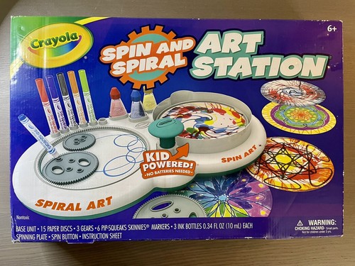 Crayola spin spiral art - crayola,