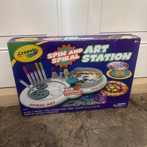 Crayola spin and spiral - and, art