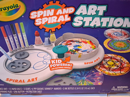 Crayola spin spiral - crayola, art