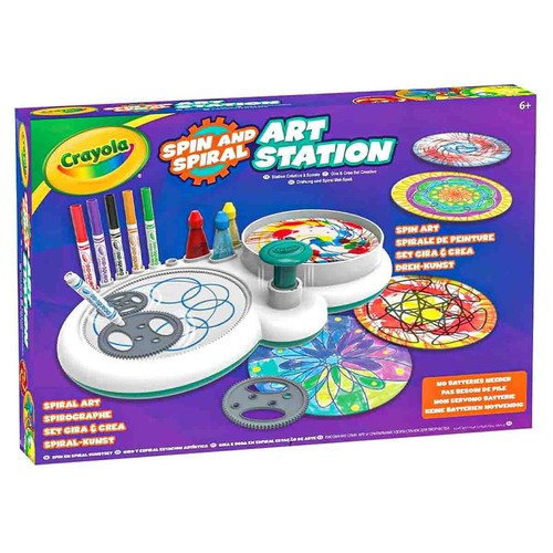 Crayola spin and spiral - and, art