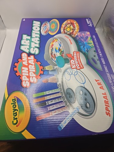 Crayola spin spiral art - crayola,