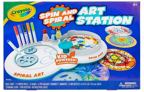 Crayola spiral art spin - crayola,