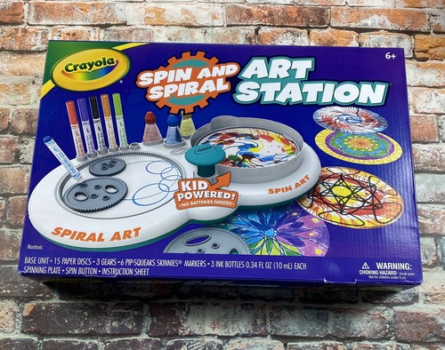 Crayola spin and spiral art - crayola,