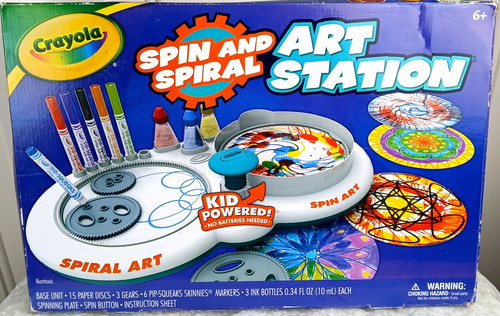 Crayola spin spiral - spin, &