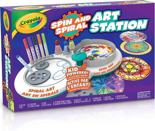 Crayola spin spiral art - crayola,