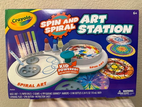 Crayola spin and spiral art - spin,
