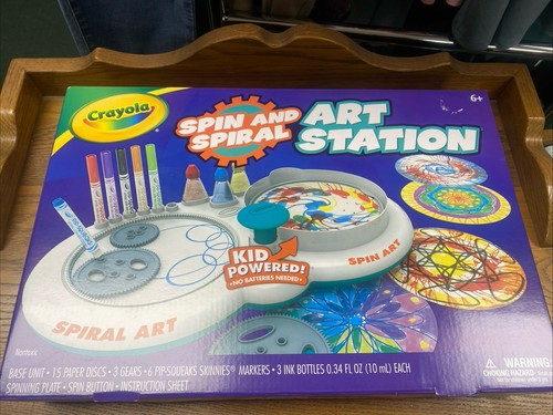 Crayola spin and spiral art - crayola,