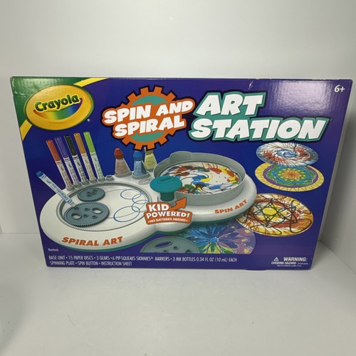 Crayola spin spiral art - crayola,